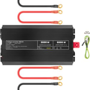 Inverter 3000W gjør om 12VDC til 240VAC Goobay-113310