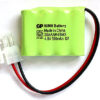 Batteri til Eltek Ledlux 4,8V 350mAh NIMH 1 time backup 30AAAM4BMX