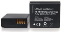 Panasonic DMW-BLE9 batteri til Lumix DMC-GF3 Serier 7,2V 800mAh