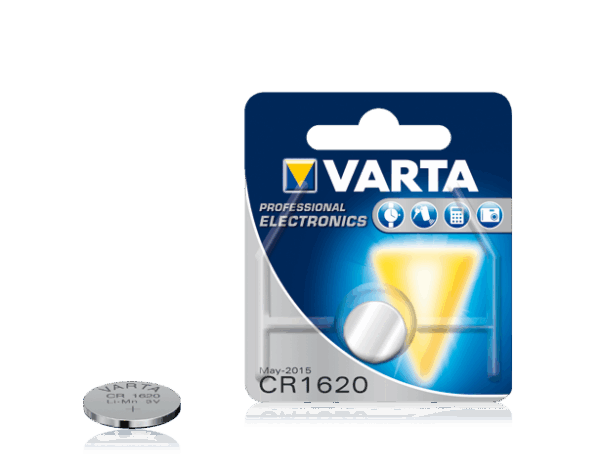 Varta CR1620 Lithium 3V batteri 70 mAh