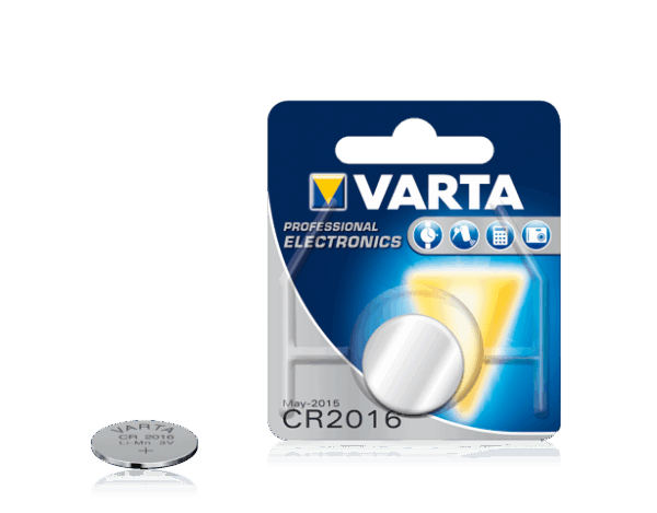 Varta CR2016 Lithium 3V batteri 90 mAh