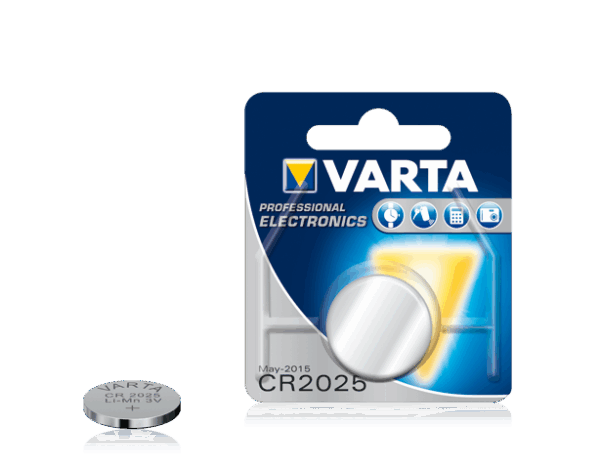 Varta CR2025 Lithium 3V batteri 170 mAh
