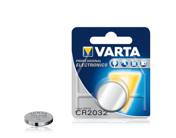 Varta CR2032 Lithium 3V batteri 230 mAh Varta CR2032 Lithium 3V batteri 230 mAh