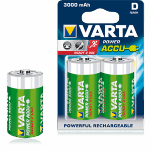 Varta Power Accu D 3000mAh Ready-to-use (2 stk) HR20