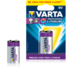 Varta Professional Lithium 9V batteri