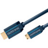 Clicktronic 1m HDMI til mini HDMI kabel-0