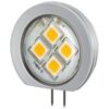 G4 2W Varmhvit LED-pære 190lm (2700K) -0