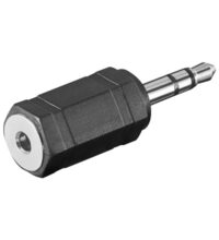 Audio adapter 3,5mm stereo plugg - 2,5mm stereo jack