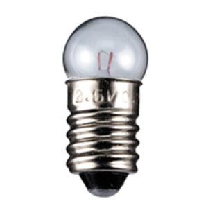 E10 miniatyrpære 0,7W 3,5V 24x11,5mm