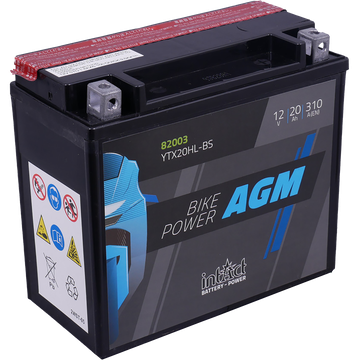YTX20HL-BS batteri til MC og ATV 12V 18Ah (175x86x155mm) 82003-0
