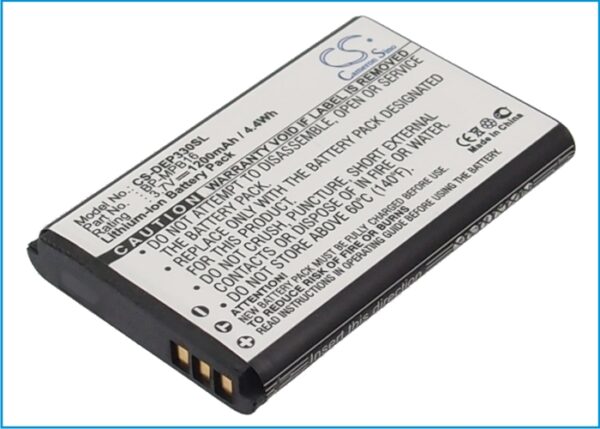 Batteri til DORO PhoneEasy 332 gsm 3.7V 1200mAh Li-ion-0