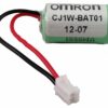 Batteri til Omron Sysmac CJ1M, CJ2M PLC/PLS 3V 850 mAh CR14250SE, CJ1W-BAT01, CR1/2AAWC -0