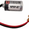 Batteri til Fuji Electric Micrex, Mitsubishi C52005 PLC/PLS 3,6V 1200 mAh FBT020A, NP8P-BT-0