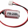 Batteri for PM-20BL F940 til Mitsubishi PLC/PLS 3,6V 1100 mAh 14,9x25mm 1/2AA-0