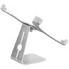 Praktisk holder til iPad, iPad 2, iPad 3 og iPad 4 i aluminum, roterbar-31039