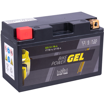 YTX6,5L-BS YT7B GEL batteri til MC og ATV 12V 6,0Ah (150x65x92mm)-0