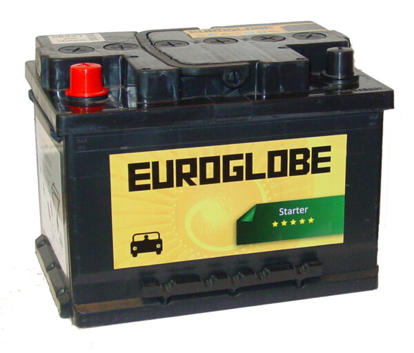 Euroglobe 56221 65Ah Startbatteri 580CcA 242x175x175mm-0 Euroglobe 56221 65Ah Startbatteri 580CcA 242x175x175mm-0