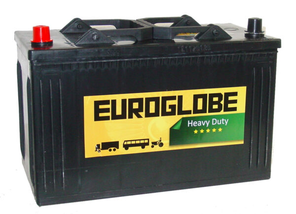 Euroglobe 60527 110Ah Startbatteri til store kjøretøy 710CcA 345x170x230mm-0 Euroglobe 60527 110Ah Startbatteri til store kjøretøy 710CcA 345x170x230mm-0