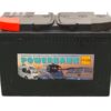 Euroglobe 61000 12V 110Ah Fritidsbatteri til forbruk og start 630CcA 345x175x226mm-0