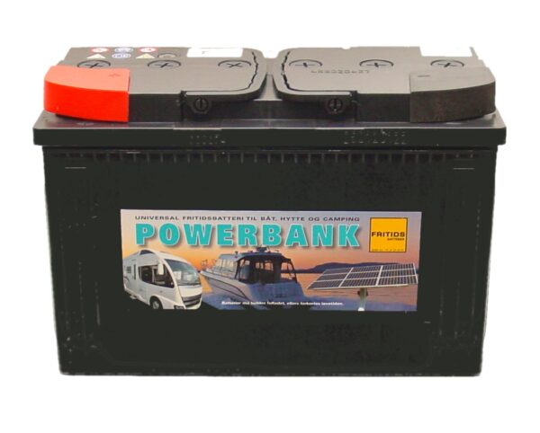 Euroglobe 61000 12V 110Ah Fritidsbatteri til forbruk og start 630CcA 345x175x226mm-0 Euroglobe 61000 12V 110Ah Fritidsbatteri til forbruk og start 630CcA 345x175x226mm-0
