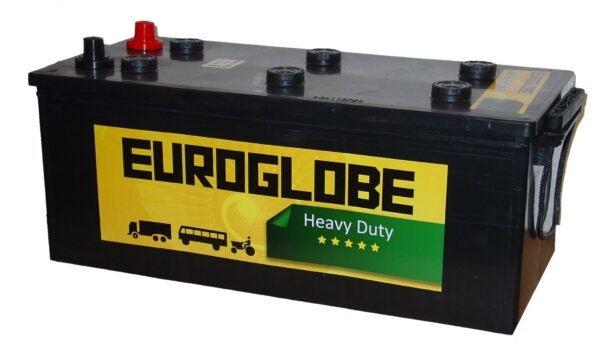 Euroglobe 68018 12V 180Ah Heavy Duty startbatteri til store kjøretøy 1200CcA 513x223x220mm-0 Euroglobe 68018 12V 180Ah Heavy Duty startbatteri til store kjøretøy 1200CcA 513x223x220mm-0