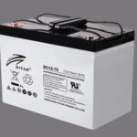RITAR AGM Deep Cycle Batteri 12V 75AH C10 (259x169x210mm) Polstilling 4 - Plusspol til venstre-0