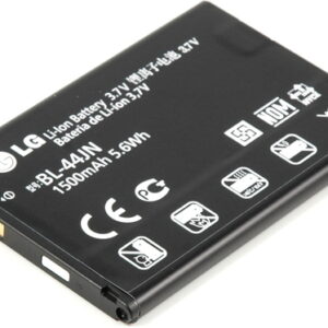 Batteri til LG E400 E410i C660 P970 Optimus BL-44JN 1500 mAh Originalt-0