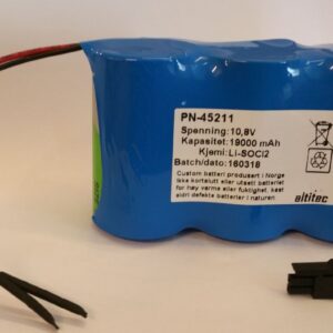 Batteri til ABB IRB6000, IRB2400, ROBOT, S4C 10.8v 17Ah Lithium med løs plugg