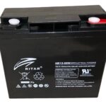 RITAR High Rate AGM Batteri 12V 22AH (181x77x167mm) M5-0