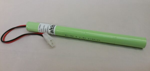 Batteri nødlys 4,8V 2,1Ah NIMH HT, tamiya MT/FH Batteri nødlys 4,8V 2,1Ah NIMH HT, tamiya MT/FH