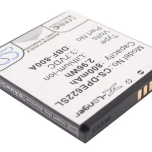 Batteri til Doro PhoneEasy 520, 606, 609, 613, 621, 622, 623, 626, 631, 632 GSM DBF-800 800 mAh kompatibelt-112465