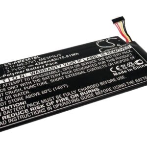 Batteri til Asus Google Nexus 7 3.7V 4300mAh C11-ME370T, ME3PNJ3-0