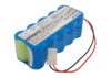 Batteri til Fukuda FC-1760 12.0V 3000mAh 10KR-2300FO, MD-BY03, 10N-1700SCR-0