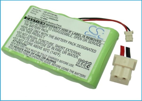 Batteri til Verifone Nurit 3010 7.2V 2000mAh NA200D05C095-0 Batteri til Verifone Nurit 3010 7.2V 2000mAh NA200D05C095-0