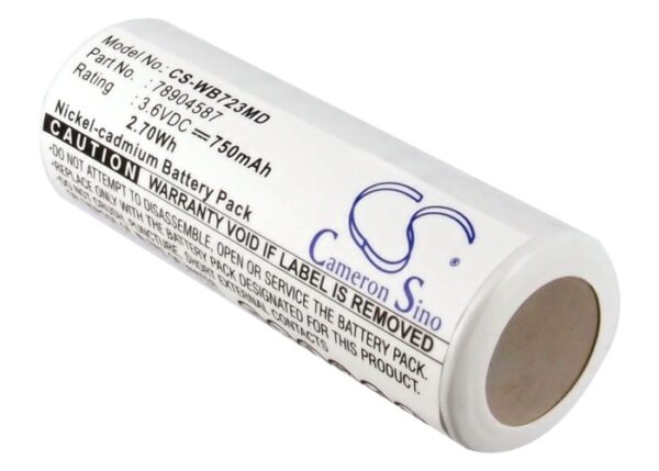 Batteri til Welch-Allyn 71000A 3.6V 750mAh 78904587-0 Batteri til Welch-Allyn 71000A 3.6V 750mAh 78904587-0