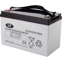 RITAR AGM Deep Cycle Batteri 12V 120AH C10 (328x172x222mm) +venstre-112498