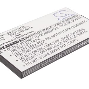 Batteri for JCB TP121 3,7V 1000mAh Li-ion BK20111001977-0