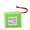 Batteri 9,6V 800mAh NiCd med ledning - AA 57X28X50mm