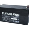 12V 260Ah AGM Batteri EUROGLOBE EG250-12 522x268x220mm-0