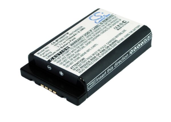 Batteri til Motorola MTH650 MTH800, NNTN6923A 3,7V 1700mAh Batteri til Motorola MTH650 MTH800, NNTN6923A 3,7V 1700mAh