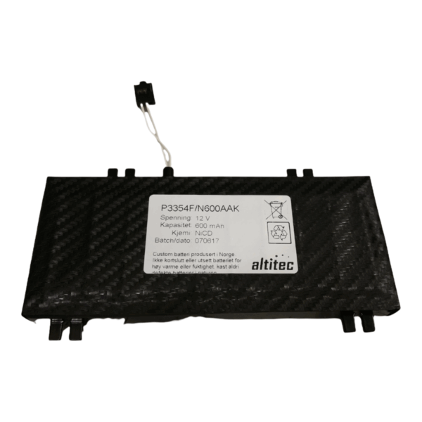 12V 600mAh High Temp Backup Battery, vibration safe.-113126