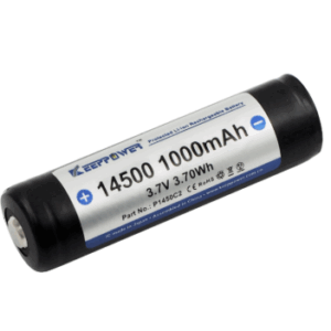 Ladbart AA 14500 3.7V 1000mAh - med sikkerhetskrets-0