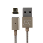 Magnetisk Lightning kabel 1.2m til Samsung med micro usb inngang