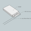 7,4V 1100mAh Lipo inkl 4A pcb og silikonledning-0