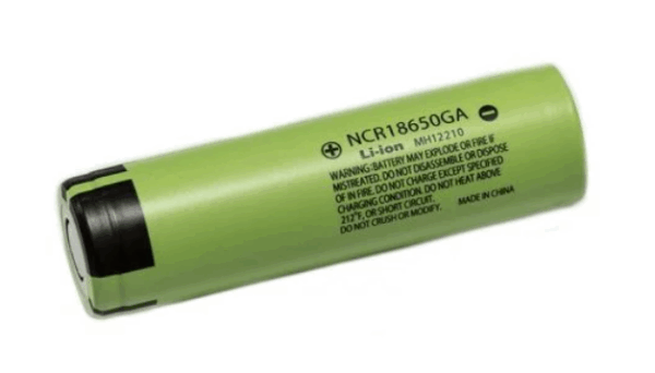 Sanyo/Panasonic NCR18650GA Li-ion batteri 3,5Ah (uten sikkerhetskrets) -113465