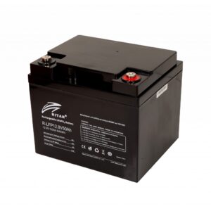 12V 50Ah LiFePo4 batteri 197x165x170mm -0