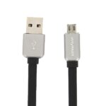 Svart 1 meter lang Micro USB Data kabel