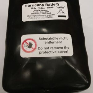 Hurricana Batteripakke 14,8V 21Ah 1.004.0787 4S6P (uten plugg og veske) Powerbug-111280