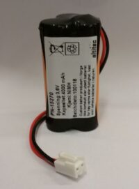 Batteri Nødlys 3,6V 4,0Ah NIMH GP400LAHT3T6, Polam Rem 38-1180/S/A3, VIP318 ST trekant