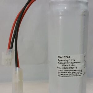 11,1 V Li-Ion Batteripakke til dykkerlykt 14Ah